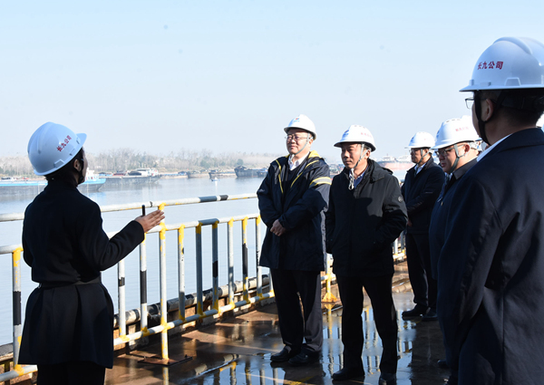 電建國際公司來安徽長九公司開展黨建聯學共建調研